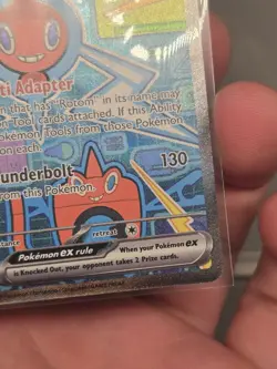 Pokemon Rotom ex SIR Phantasmal Flames Special Illustration Rare 126/094 VLP SIR - Image 4