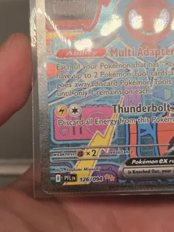 Pokemon Rotom ex SIR Phantasmal Flames Special Illustration Rare 126/094 VLP SIR - Image 5