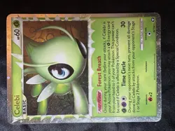 Moderately Played Celebi Prime - 92/102 - Super Rare Holo Pokemon Triumphant - Image 5