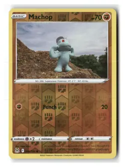Machop 086/196 Common Lost Origin Pokemon Reverse Holo Near Mint - Image 1