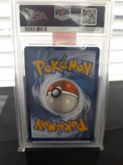 2019 Pokemon Sun & Moon Cosmic Eclipse Blastoise & Piplup GX 215/236 #215 PSA 7 - Image 2