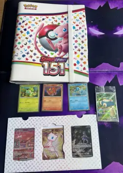 🔥New Pokemon TCG 151 Binder Collection & Promos Lot 🔥3 Sealed Promo & More 🔥 - Image 1