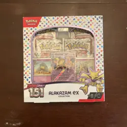 Pokemon TCG Scarlet & Violet 151 Alakazam ex Collection Booster Box New - Image 1