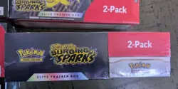 Pokemon Surging Sparks Elite Trainer Box + Booster Bundle COSTCO Ships Fast - Image 2