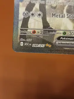Steven's Metagross ex - 289/217 - Pokemon ME: Ascended Heroes SIR NM - Image 4