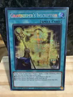 Gravekeeper's Inscription MP24-EN064 25th Anniversary Tin:Dueling Mirrors 1st Ed - Image 1