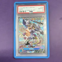 Namco Kaido Special Alternate Art Foil OP04-044 Awakening of the New Era PSA 10 - Image 1