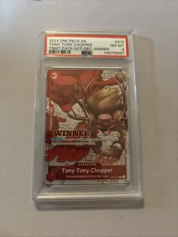 PSA 8 Tony Tony Chopper Winner One Piece Tournament Pack Oct - Dec Winner 2024 - Image 1
