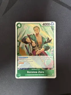 Roronoa Zoro Foil The Best Vol. 2 Rare PRB02-006 One Piece CCG - Image 1
