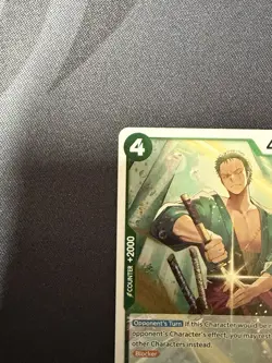 Roronoa Zoro Foil The Best Vol. 2 Rare PRB02-006 One Piece CCG - Image 2
