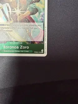Roronoa Zoro Foil The Best Vol. 2 Rare PRB02-006 One Piece CCG - Image 4