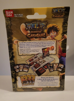 One Piece CCG The Quest Begins Sealed Starter Deck 2005 Bandai - Not Mint Box - Image 2