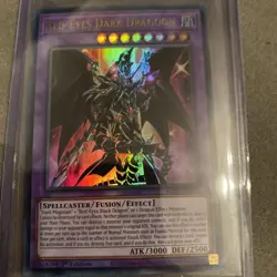YU-GI-OH CARD RA02-EN021 RED-EYES DARK DRAGOON ULTRA RARE - Image 1