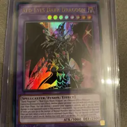 YU-GI-OH CARD RA02-EN021 RED-EYES DARK DRAGOON ULTRA RARE - Image 2