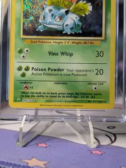 CGC 9.5 Ivysaur 002/034 Trading Card Game Classic Holo - Image 3