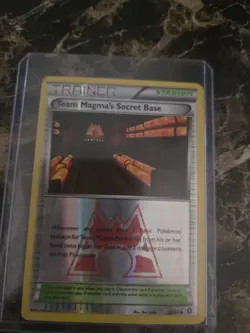 Pokemon Team Magma's Secret Base Holo Double Crisis 32/34 Uncommon Card - Image 1