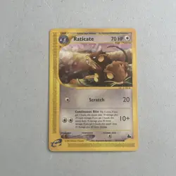 Pokemon TCG 2003 Skyridge Card -- Raticate 89/144 - Image 1