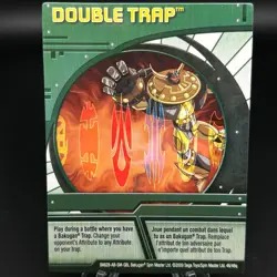 Bakugan DOUBLE TRAP Green Ability Card 2009 BA628-AB-SM-GBL 46/48q - Image 1