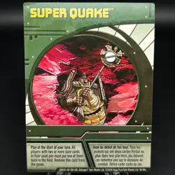 Bakugan SUPER QUAKE Green Ability Card 2009 BA630-AB-SM-GBL 48/48q - Image 1