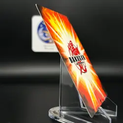 Bakugan BATHED in LIGHT Blue Ability Card 2008 BA473-AB-SM-GBL-34 34/48i - Image 3