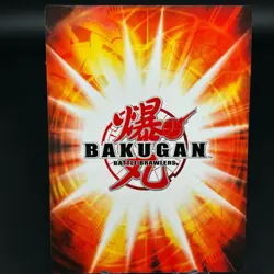 Bakugan UNEXPECTED GUEST Red Ability Card 2008 BA223-AB-SM-GBL 28/48b - Image 2