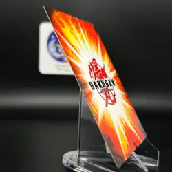 Bakugan UNEXPECTED GUEST Red Ability Card 2008 BA223-AB-SM-GBL 28/48b - Image 3