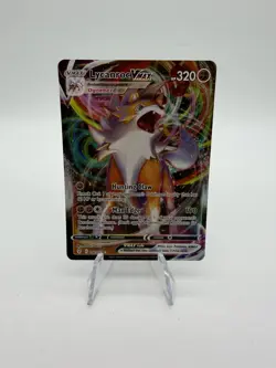 Pokemon TCG Lycanroc VMAX Evolving Skies Holo Ultra Rare Card 092/203 - Image 1