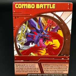 Bakugan COMBO BATTLE Red Ability Card BA273-AB-SM-GBL 30/48c - Image 1