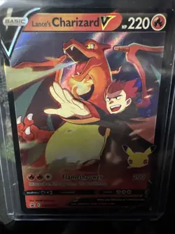 Lance's Charizard V SWSH133 SWSH: Sword & Shield Promo Cards Holo - Image 1