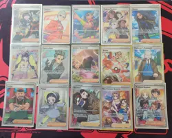 Pokemon TCG Full Art Foil Trainer Lot Poppy Atticus Judge 29 Cards - Image 1