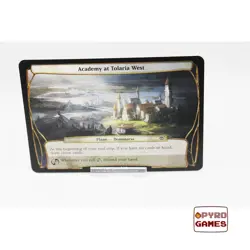 Academy At Tolaria West - Planechase - Oversized Planechase Card 1/40 (Very G... - Image 1