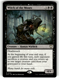 Witch of the Moors 152 Normal R Commander: Outlaws of Thunder Junction LP - Image 1