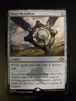 Pearl Medallion NM Modern Horizons 3 MTG FREE SHIPPING - Image 1