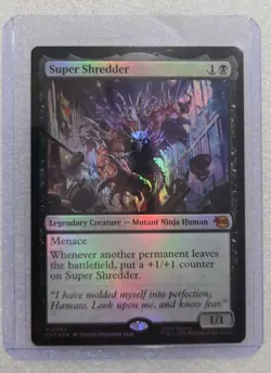 Super Shredder - Foil, English Magic the Gathering MTG Teenage Mutant - Image 1