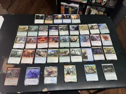 MTG Large Bloomburrow Themed Set Lot Magic The Gathering + Adjacent Critters ! - Image 1