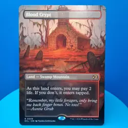 Blood Crypt (Borderless) Lorwyn Eclipsed Regular - Image 1