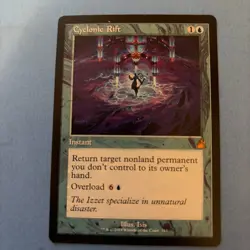 Cyclonic Rift (Retro Frame) Ravnica Remastered Regular Mtg - Image 1