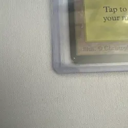 Forest (A) Alpha MP Moderate Play MTG Magic The Gathering 1.6 - Image 2