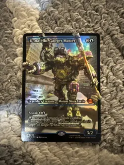 Donatello, Gadget Master - Foil - Showcase M MTG Teenage Mutant Ninja Turtle - Image 1