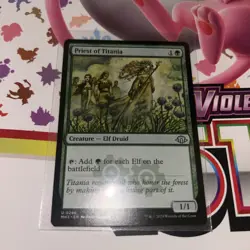 MTG Priest of Titania 0286 Modern Horizons 3 M - Image 1