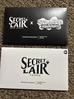 Magic the Gathering Secret Lair SpongeBob SquarePants x Internet Sensations Foil - Image 1