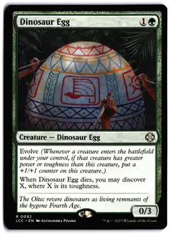Dinosaur Egg NM LCC Commander: The Lost Caverns of Ixalan MTG - Image 1
