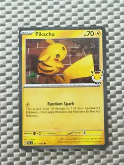Pikachu 051 /162 Promo 2026 Pokemon Day Stamped English Near Mint #2 - Image 3
