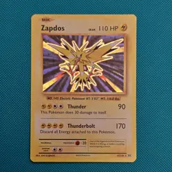 Pokemon - Zapdos - 42/108 - Evolutions - Holo - NM - Image 1