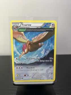 Pokemon TCG Fearow XY57 XY Black Star Promos Holo MP - Image 1
