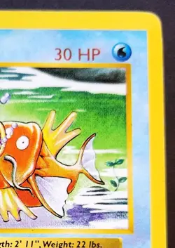 Magikarp 1st Edition Shadowless Base Set 35/102 Non Holo Pokemon TCG Card - Image 4