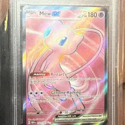 PSA 10 Gem Mint - Mew Ex 193/165 - S&V 151 Ultra Rare Full Art Pokemon - Image 2