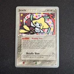 Pokemon Jirachi 9/107 60HP Rare World Championships 2005 Decks Basic 2005 - Image 1