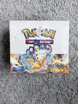 Pokemon TCG Surging Sparks Booster Box Factory Sealed - Image 1
