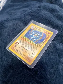 Pokemon TCG Machamp Holo Rare 1st Edition Base Set 8/102 Ungraded LP - Image 1